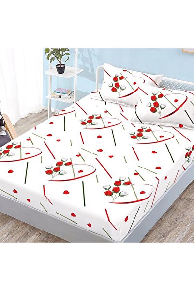 Talis Bed sheet with Stretchy and 2 pillowcases Rodic 180x200 cm (Finet)