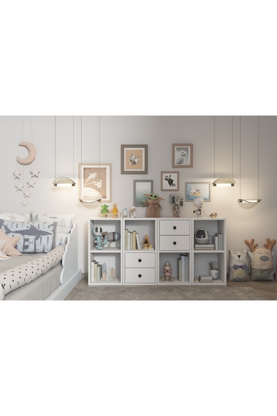nettrends.net the new trend of shopping Geniş Yatay Çocuk Odası Şifonyeri - 6...