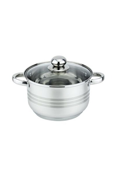 Floria Stainless steel pot with lid ZLN-4069, 5l, 24cm, 3-layer encapsulated ...