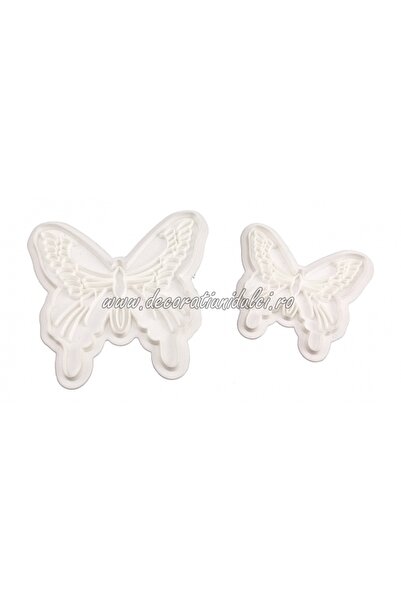 Decoratiuni Dulci Set 2 decupatoare fluturi
