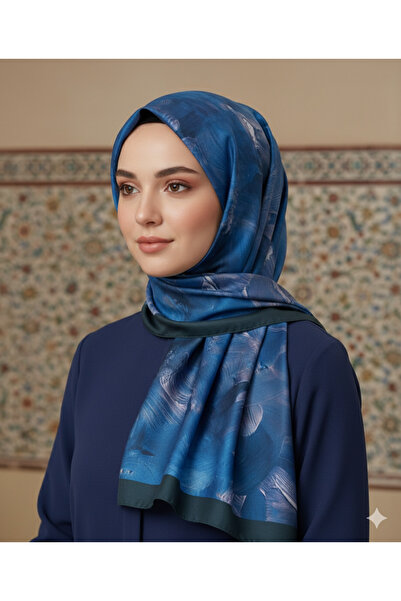 REMOMODA Patterned Batik Model Chiffon Shawl Italian Soft Shawl High Quality