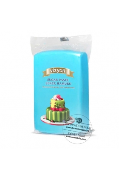 Decoratiuni Dulci Vizyon Sugar Paste - Blue