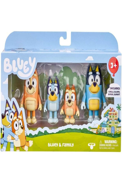 Generic Total 4 Bluey characters - Family
