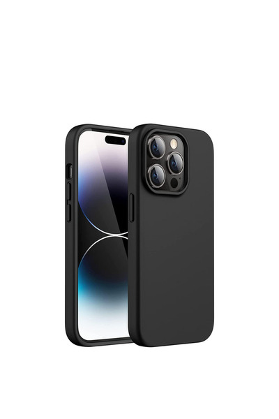 bewn iPhone 14 Pro Max Compatible Black Launch Velvet Phone Case