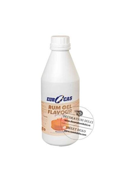 Decoratiuni Dulci Thermostable Rum gel flavor 1kg | EUROCASA