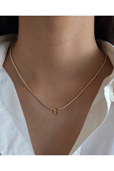 h&b design jewel E Harfli Su Yolu Kolye