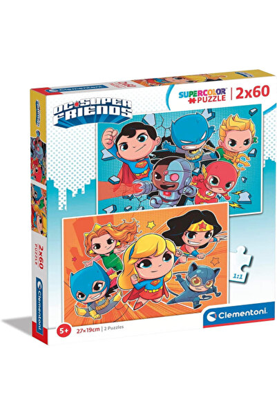 CLEMENTONI - DC Comics Superfriends 2 x 60