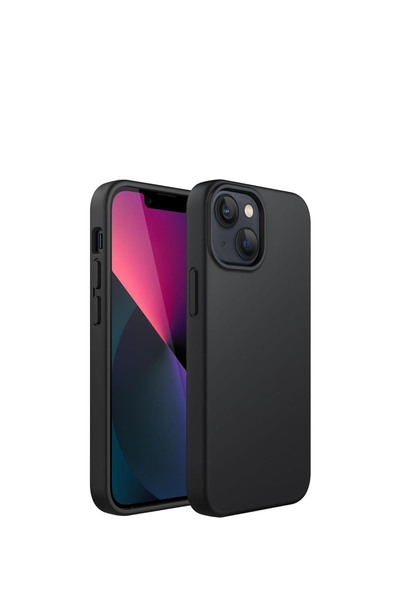 bewn iPhone 15 Plus Compatible Black Launch Velvet Phone Case