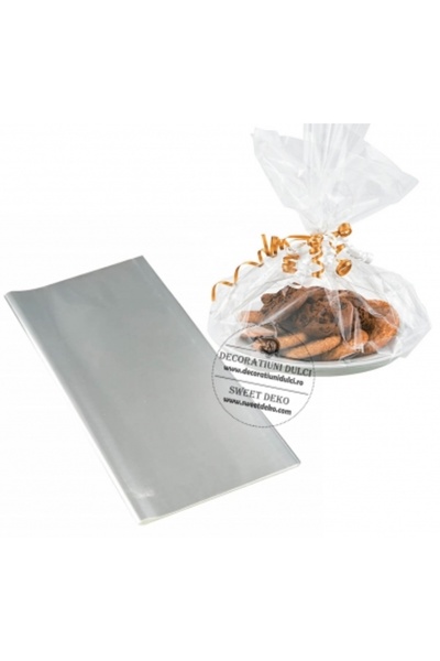 Decoratiuni Dulci Folii celofan прозрачен (100 бук.)