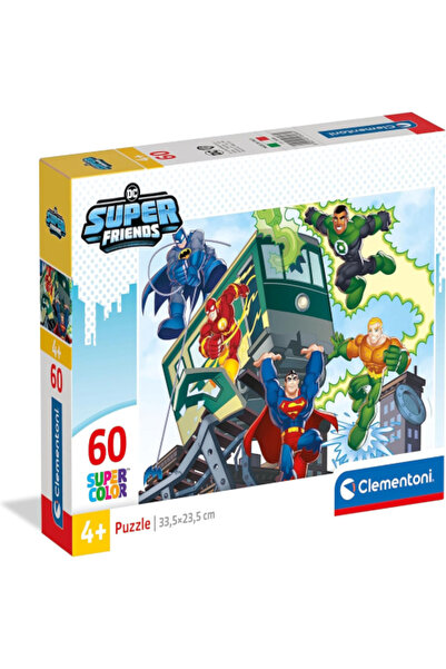 CLEMENTONI - DC Comics Superfriends 60 Pieces