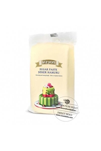 Decoratiuni Dulci Vizyon Sugar Paste - Cream