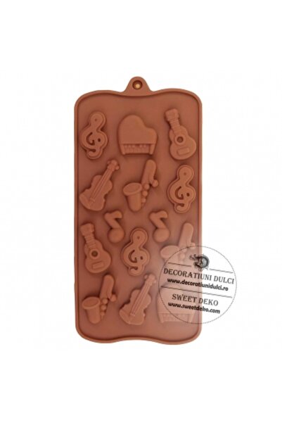 Decoratiuni Dulci Chocolate mold musical theme