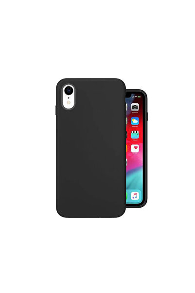 bewn iPhone Xr Compatible Black Launch Velvet Phone Case