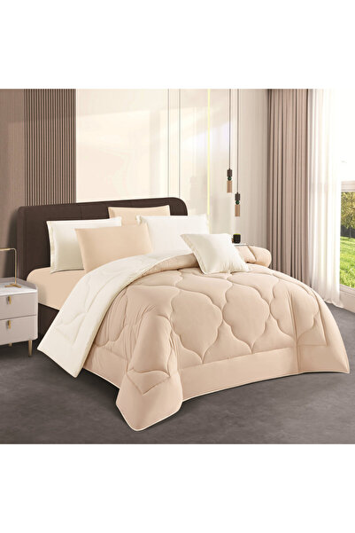 HOURS Horse 4-Piece Single Bedspread Set – Elegant Plain Design and Luxurious...