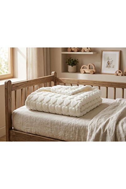 Golden 100X120 cm Boxed Love Star Plush Baby Blanket Si - 100% Polyester Cott...