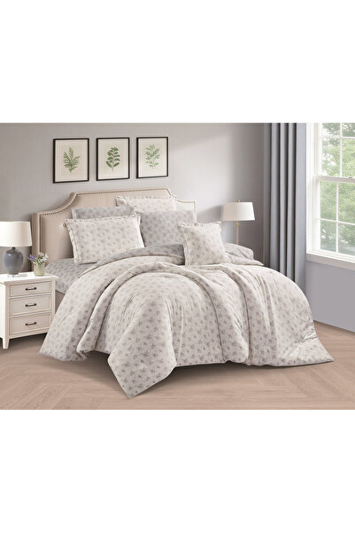 Levore Elaenore-10 8-piece Cotton bedspread set, 100% soft, floral pattern, d...