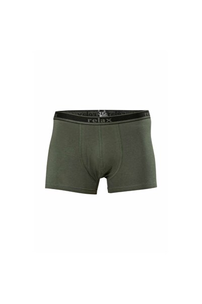 Royaleks Relax Βαμβακερό Εύκαμπτο Ανδρικό Μποξεράκι Χακί