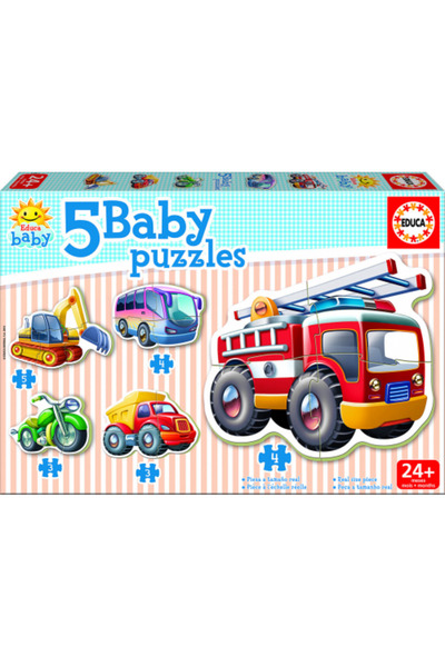 EDUCA Kids Vehicles Puzzle -