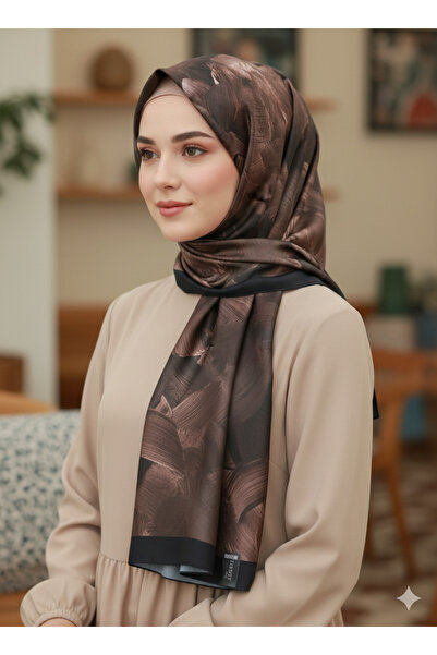 REMOMODA Patterned Batik Model Chiffon Shawl Italian Soft Shawl High Quality