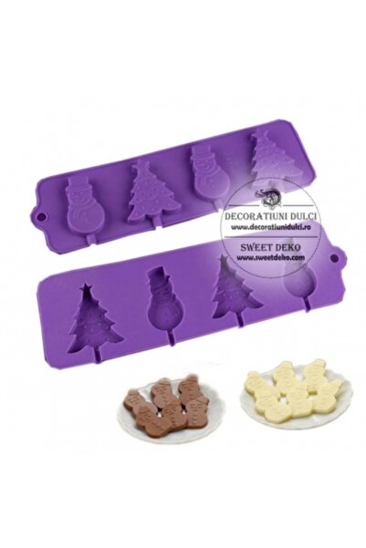 Decoratiuni Dulci Mulaj cakepops in forma de brad si om de zapada