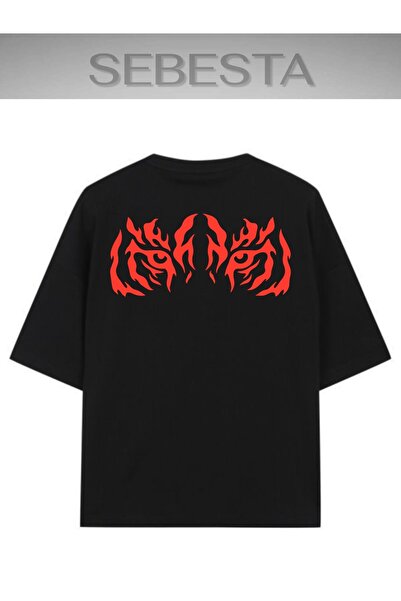 Sebesta Fashion Lion Printed Premium Oversize T-Shirt
