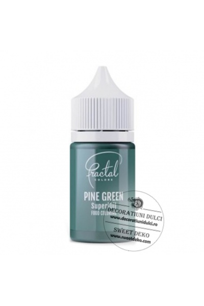 Decoratiuni Dulci Fractal SuperOil - Colorant alimentar pe bază de ulei - Ver...