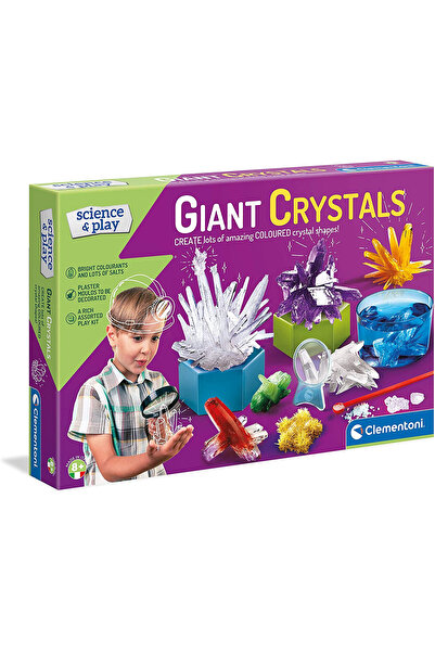CLEMENTONI Giant Crystal Lab Toy - For Kids Ages 1-2
