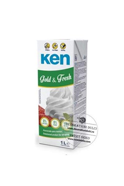 Decoratiuni Dulci KEN Gold & Fresh Fasting Vegetable Whipped Cream (1L.)