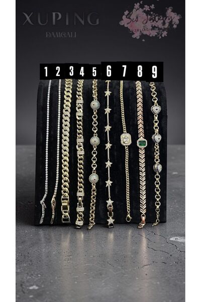 SEO JEWELRY XUPING JEWELRY 14KAltınKaplama Vip Bileklik ADET-FİYAT