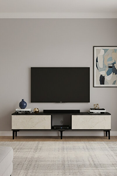 CENEYRA TSA1599AT - APLOS TSA150 TV STAND, TV SEHPASI, TV ÜNİTESİ ANTRASİT-TR...