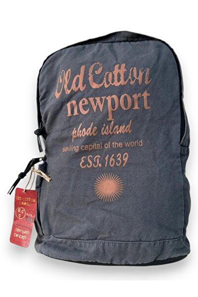 KILIÇÇANTA KILIÇ ÇANTA OLD COTTON LEONE BAG OİL Unisex Sırt Çantası