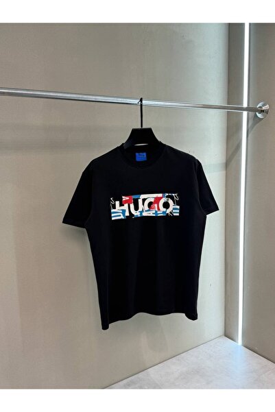 JESSE STORY Tricou unisex personalizat cu imprimeu „Hu” pentru bărbați și fem...