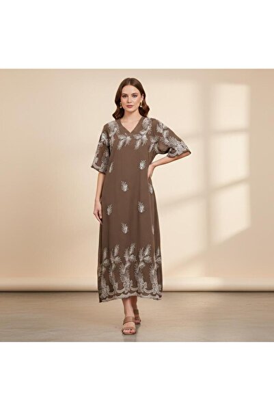 DAKEN Elegant embroidered women's robe