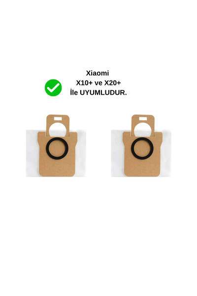 Asgard Grup Sac de praf compatibil cu aspiratorul robot X10/X10+/X20+/X20Pro/...