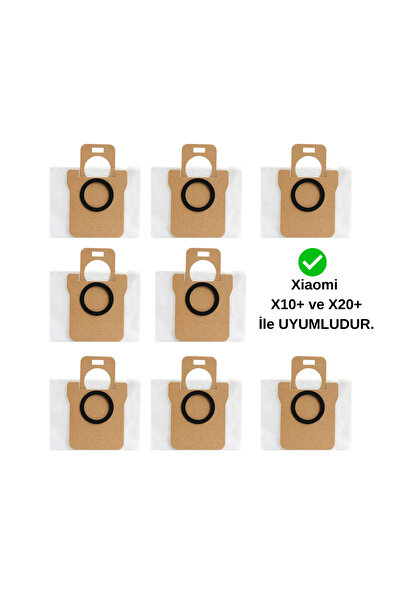 Asgard Grup Sac de praf compatibil cu aspiratorul robot X10/X10+/X20+/X20Pro/...