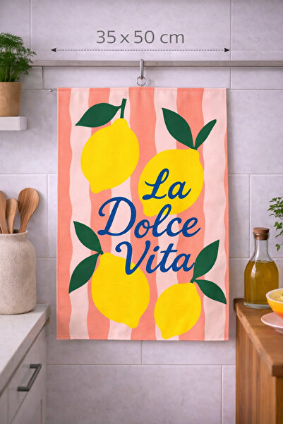 Piloji Premium Digital Printed Tea Towel 35X50 - Stylish Kitchen Hand Towel w...