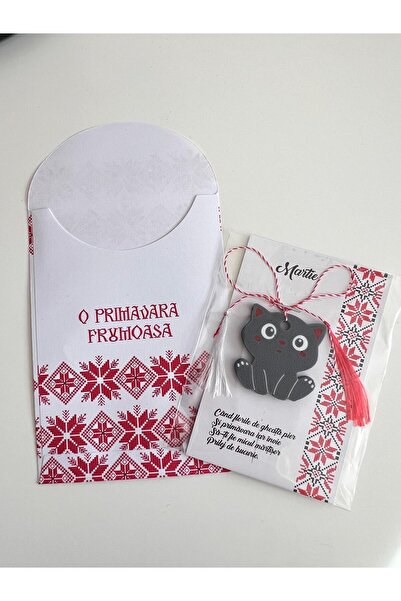 3DCrafting Martisor pisica gri