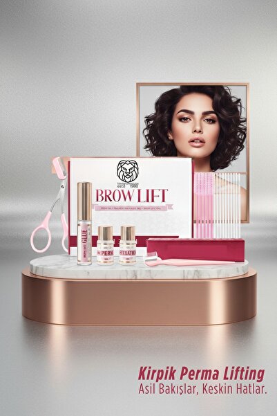 Transformacion Brow Lift Profesyonel Kaş Kirpik Laminasyon ve Evde Şekillendi...