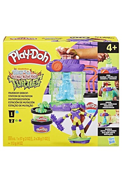 Hasbro Play Doh Țestoasele Ninja Adolescente Mutante Set de joacă Stația de M...