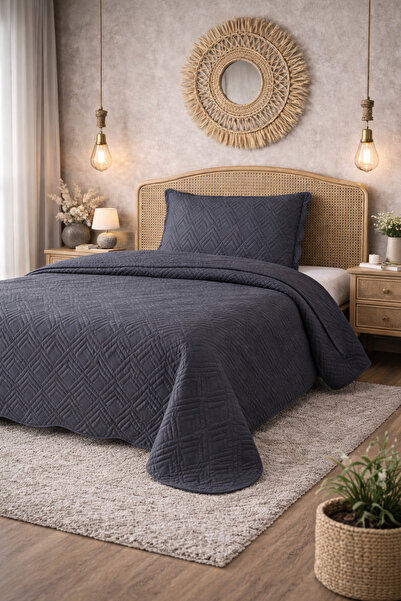 Bikaya Home Velvet Single Bedspread Set |   180X240 cm |   Soft-Textured |   ...