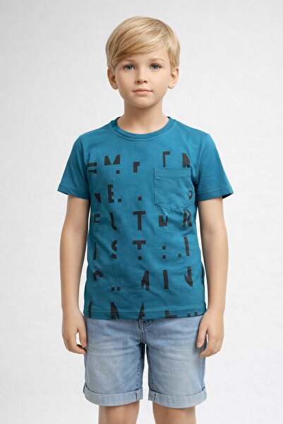 Yale Kids تي شيرت للأولاد من عمر 8-12 سنة