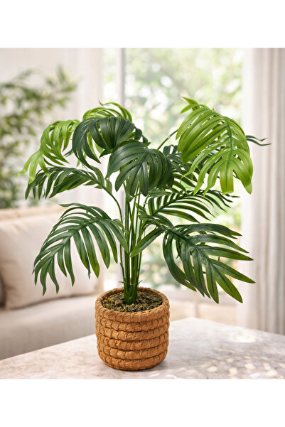 China Artificial palm tree with an elegant design, 45 cm tall