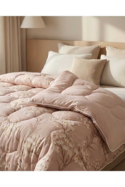 incila home AURİVA Çift Kişilik Yorgan 195x215 cm Toz Pembe