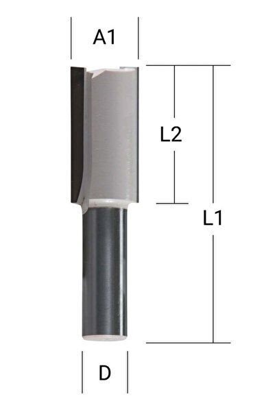 Makita D-47581 - Freze Bıçağı 8x20 Mm - D-47581