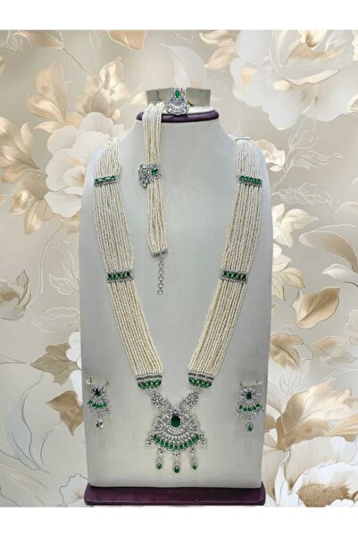 Arjwan Accessories طقم إكسسوارات مجوهرات نسائية مذهل