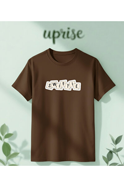 Vordevia Swiftie Taylor Swift Printed Cotton Oversize T-Shirt