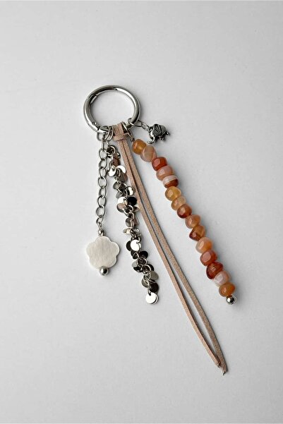 Yuka Atelier Nil Natural Stone & Chain Detailed Multi-Charm