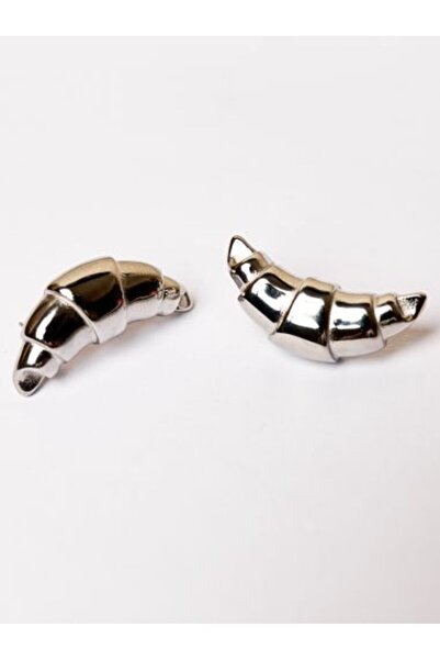 OEM Silver Croissant Earrings