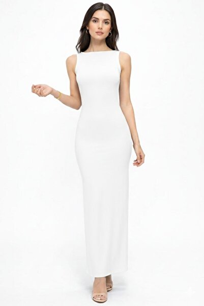 Maison La Femme Rochie lungă de vară cu șliț pentru femei