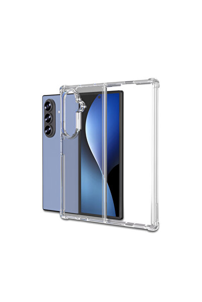 Ceponya Galaxy Z Fold 7 Case with Airbag Corners Anti-Shock Silicone